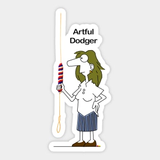 Bell Ringing Artful Dodger Sticker